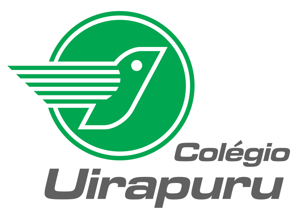 Logo atual do Colégio, com passarinho dentro de um círculo verde.